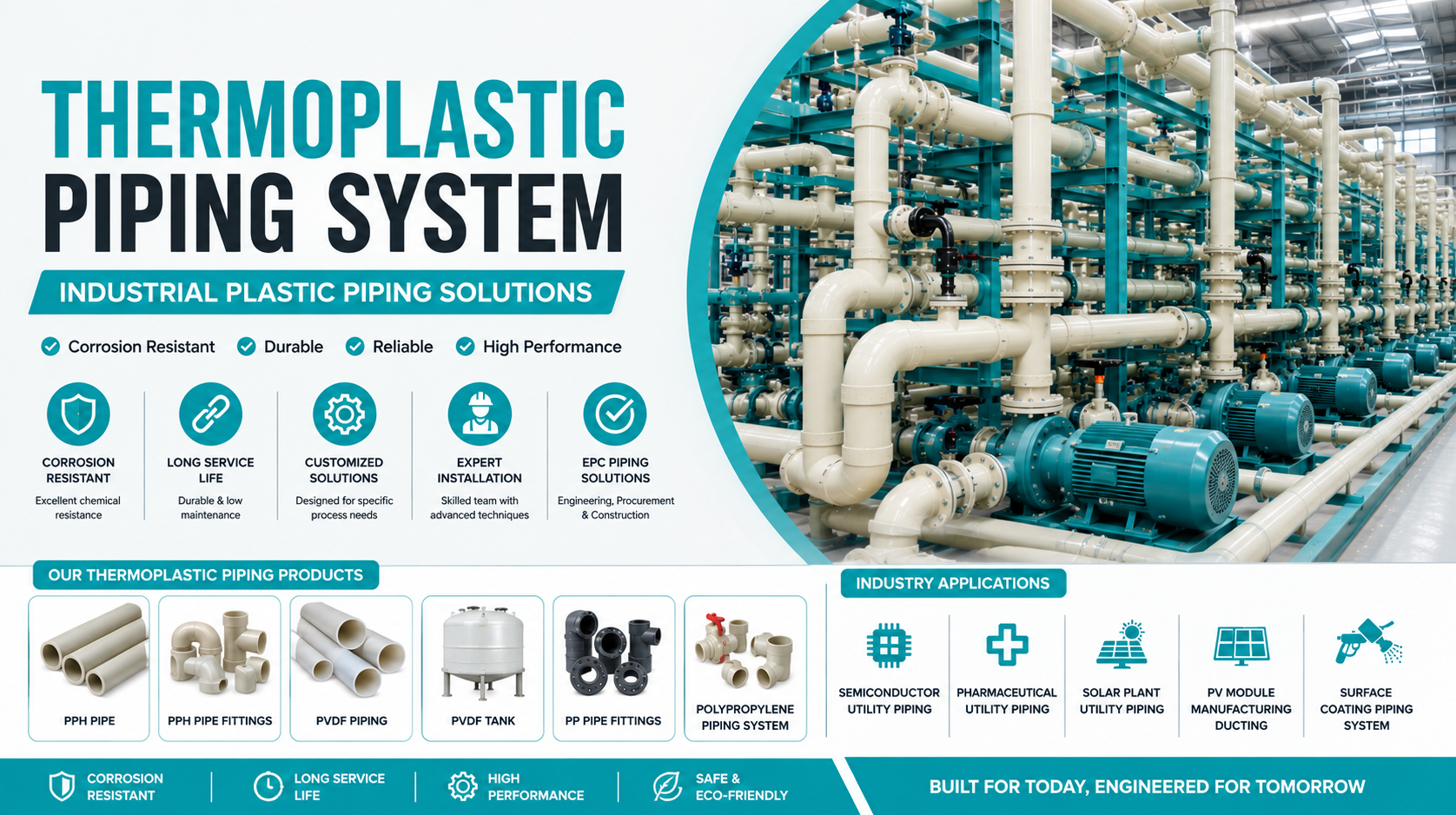 Thermoplastic Piping System